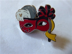 Disney Trading Pin 143435 WDW - Hook - Carnevale Masquerade – Hidden Mickey