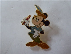 Disney Trading Pin 14361     Mickey Mouse 70 Happy Years Framed Pin Set (Brave Little Tailor w/Marker)