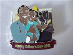 Disney Trading Pins 143717 Pixar - Princess and the Frog - Father's Day