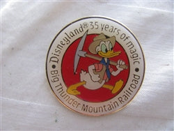 Disney Trading Pin 1449 DL - 35 Years of Magic Set - Big Thunder Mountain Railroad (Donald Duck)