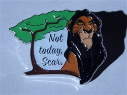 Disney Trading Pin 145373 DS - Scar - Disney Villains - Not Today Scar