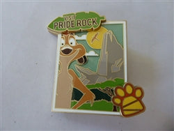 Disney Trading Pin 145705 DLR - Pride Rock - Dream Destinations - Lion King