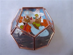 Disney Trading Pin 145960 DL - Jacques and Gus - Terrarium