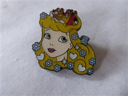 Disney Trading Pin 147191 Loungefly - Cinderella - Princesses Hair Icons - Mystery