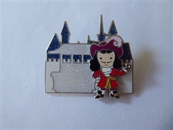 Disney Trading Pin 147271     It's a Small Fantasyland - Captain Hook - Villains