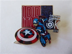 Disney Trading Pin 147524     2016 Avengers Super Heroes Half Marathon 5k