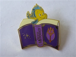 Disney Trading Pin 147784 Loungefly - Flounder - Story Books - Mystery Set