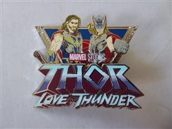 Disney Trading Pin 148397 Thor and Jane - Thor Love and Thunder - Marvel