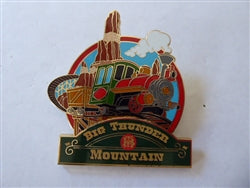 Disney Trading Pin 149129     DLP - Big Thunder Mountain Railroad - logo