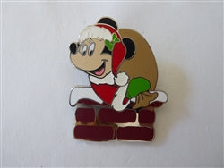 Disney Trading Pins 149329    Minnie Mouse - Mrs Claus - Chimney - Gift Card - Holiday