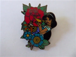 Disney Trading Pin 150095 Loungefly - Jasmine - Princess Floral Portrait