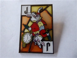 Disney Trading Pin 150595 Loungefly - White Rabbit - Playing Card - Alice In Wonderland Cards - Mystery
