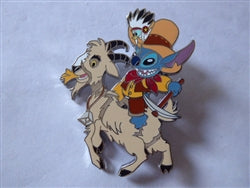 Disney Trading Pin 151135 DLP - Stitch Riding a Goat - Big Thunder Mountain