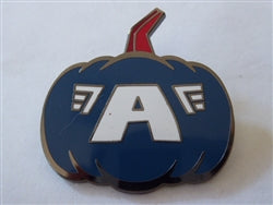 Disney Trading Pin 151344 Marvel - Vintage Captain America Emblem - Pumpkins Halloween - Mystery