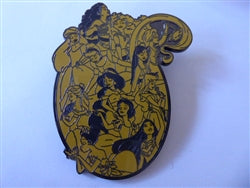 Disney Trading Pin 151363     Princesses - Mini Jumbo