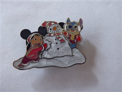 Disney Trading Pin 152077 Lilo and Stitch - Snowman - Holiday - Mystery