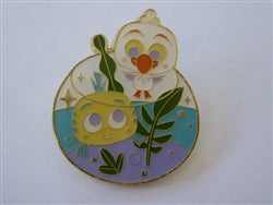 Disney Trading Pin 152625 Loungefly - Flounder & Scuttle - Terrarium - Little Mermaid