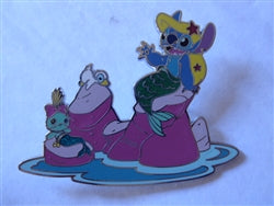 Disney Trading Pin 152698 DLP - Stitch - Little Mermaid