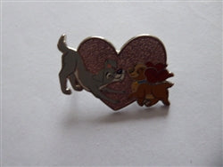 Disney Trading Pin 153020     DS - Lady and Tramp - I LOVE My Disney Dog