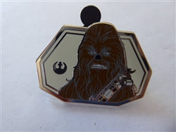Disney Trading Pin 153725     Chewbacca - Star Wars Heroes - Hidden Mickey