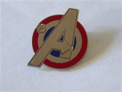 Disney Trading Pin 153820     Captain America - Avengers - Marvel - Hidden Mickey