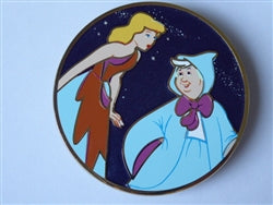 Disney Trading Pin 153876     Artland - Cinderella and Fairy Godmother - Cinderella Crest Series