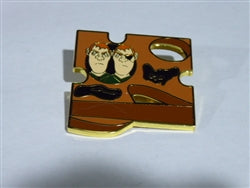Disney Trading Pins 154161     Loungefly - Stabbington Brothers - Tangled Paints Puzzle - Mystery