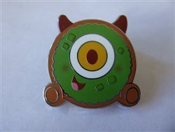 Disney Trading Pins  155025     Mike Wazowski - Avocado Breakfast Bagel - Monsters Inc - Munchlings 2 - Mystery