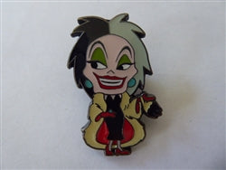 Disney Trading Pin  155317     Loungefly - Cruella - 101 Dalmatians - Villains Chibi - Mystery