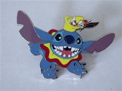 Disney Trading Pin 155497     DLP - Stitch and Ducklet - Dumbo the Flying Elephant