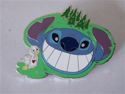 Disney Trading Pin  155498     DLP - Stitch and Ducklet - Alice's Curious Labyrinth
