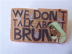 Disney Trading Pin 155519     Bruno - We Dont Talk About Bruno - Encanto