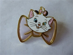 Disney Trading Pin  155661     HKDL - Marie - Stained Glass Bow - Clear
