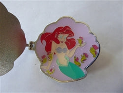 Disney Trading Pins  155691     Loungefly - Ariel with Seahorses - Little Mermaid Hinged Shell - Mystery