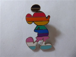Disney Trading Pins 155726     Mickey - Rainbow - Pride Collection - Silhouette