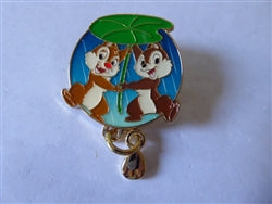 Disney Trading Pin 155785     SDR - Chip & Dale - Winter Pendant