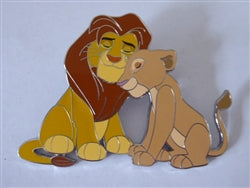 Disney Trading Pin 156028     DLP - Simba & Nala - Lion King - Cuddling