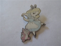 Disney Trading Pin 156492     DLP - Alice & Dinah - Animators Doll - Alice in Wonderland