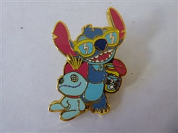 Disney Trading Pin 156612     Loungefly - Stitch with Tropical Drink - Stitch & Scrump Beach - Mystery - Lilo and Stitch