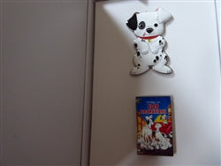Disney Trading Pin 156706     Video Tape - 101 Dalmatians - VHS Tape Collection Series 1