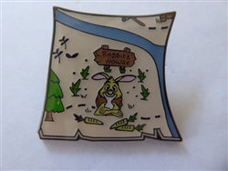 Disney Trading Pin 156917     Loungefly - Rabbit - Rabbits Howse - Winnie the Pooh - Map - Puzzle - Mystery