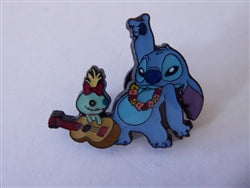 Disney Trading Pin 156944     Loungefly - Stitch & Scrump Guitar - Summer - Mystery - Lilo & Stitch