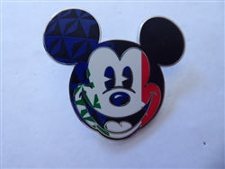 Disney Trading Pin 157026     WDW - Mickey Head - Italy Flag - EPCOT World Showcase