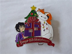 Disney Trading Pin 157103     DS - Baymax, Hiro and Mochi - Christmas Countdown