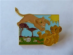 Disney Trading Pin 157268     Loungefly - Nala and Simba - Lion King - Classic Scenery - Mystery
