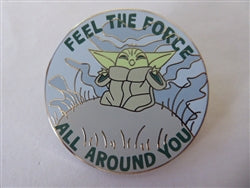 Disney Trading Pin 157712     Grogu - Star Wars Mandalorian - Feel the Force All Around You