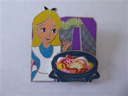 Disney Trading Pin 157801     DS - Alice - Alice in Wonderland - Eating Cookies - Food D