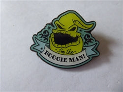 Disney Trading Pin 157956     Loungefly - Oogie Boogie - Im the Boogie Man - Nightmare Before Christmas - Tattoo Quote - Mystery