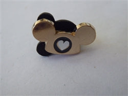 Disney Trading Pins 158270     Gold Mickey Earhat - Disney Over Everything - Heart
