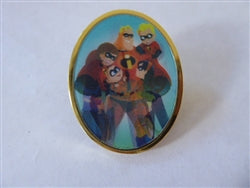 Disney Trading Pin 158573     Loungefly - The Incredibles - Parr Family Portrait - Lenticular